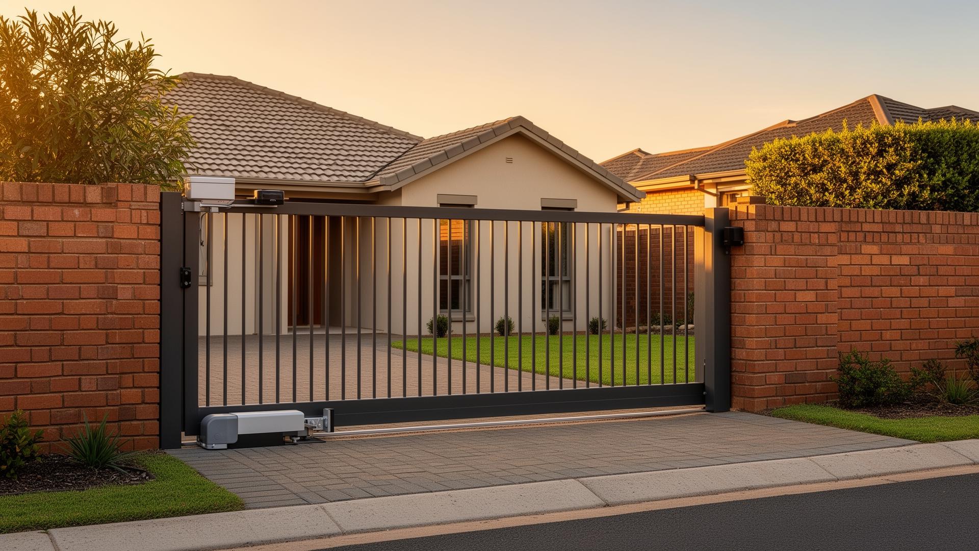 Automated gate installation